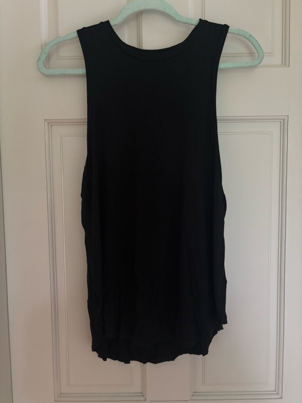 Hollister Black Ribbed Muscle Tank